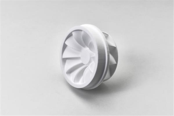 使用PPC2制作的3D打印的葉輪 使用PPC2制作的3D打印的葉輪