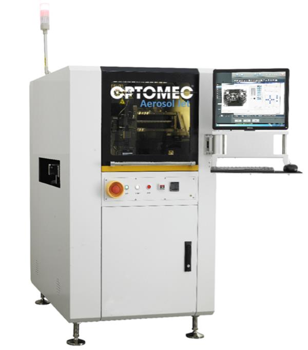 Optomec Aerosol Jet HD:具有20微米特征尺寸的全新電子3D打印機 Optomec Aerosol Jet HD:具有20微米特征尺寸的全新電子3D打印機