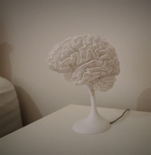 網友將自己的“大腦”斷層掃描圖像3D打印成了臺燈 網友將自己的“大腦”斷層掃描圖像3D打印成了臺燈